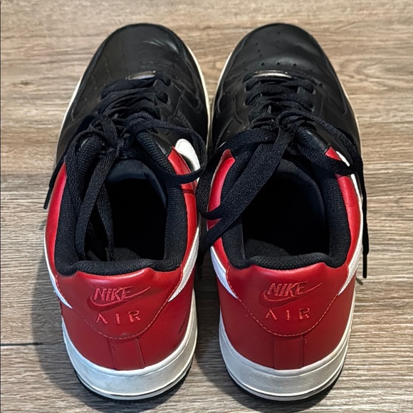 Nike Air Prestige III Low Top Men's Black/Red/White Sneakers Size 12 - Picture 5 of 9